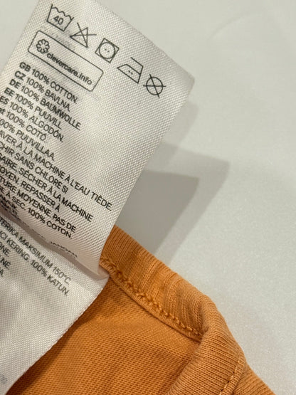 H&M Mustard Snap Romper 2-4M