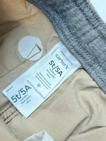 Carter's Khaki Jogger Pants Size 5T