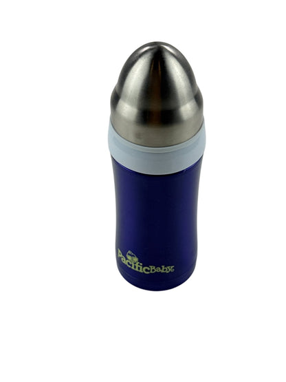Pacific Baby Stainless Steel Insulated Bottle Blue