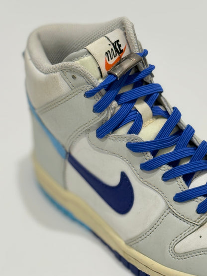 Nike Dunk High Gray Blue Kids Size 12C