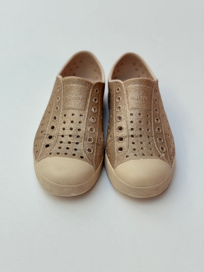 Native Jefferson Glitter Slip-On Shoes C9