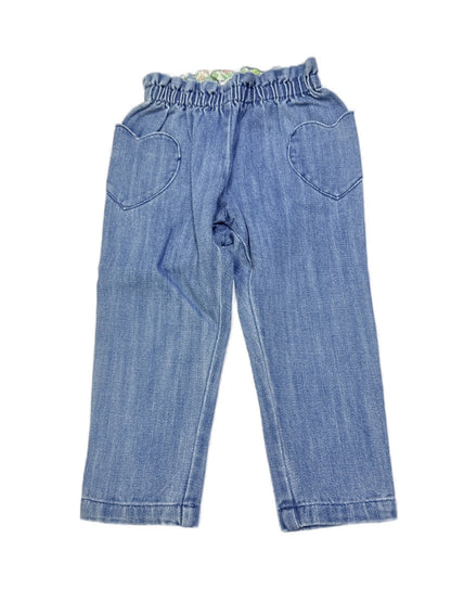 Mini Boden Heart Pocket Jeans 3Y