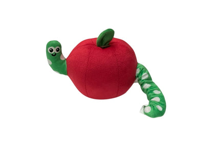 Music Apple and Worm Plush Toy