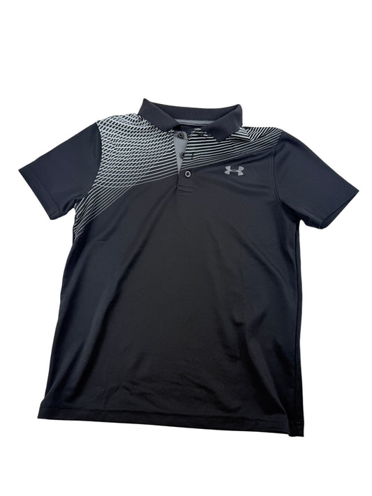 Under Armour Black Heatgear Polo YMD 10