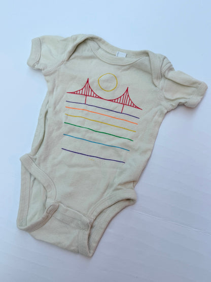 Rabbit Skins Golden Gate Bridge Bodysuit 6 Months