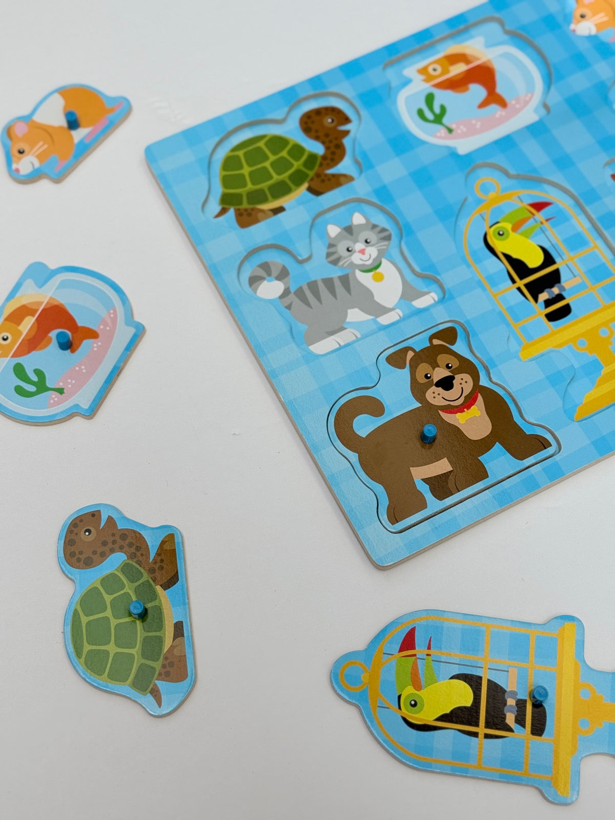 Melissa & Doug Pets Peg Puzzle