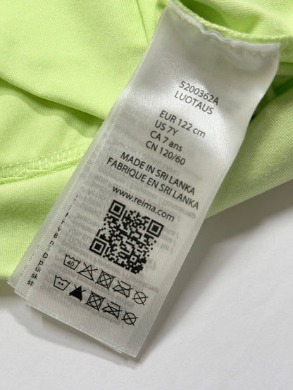Reima Luotaus Green Hoodie Size 7Y
