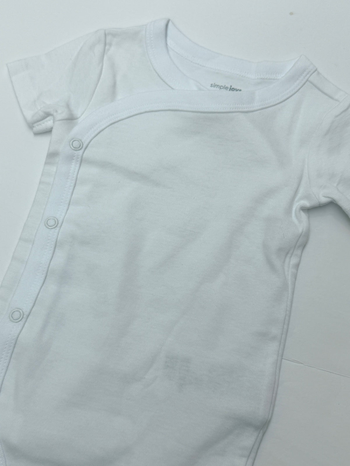 Simple Joys by Carter's White Bodysuit 3-6M