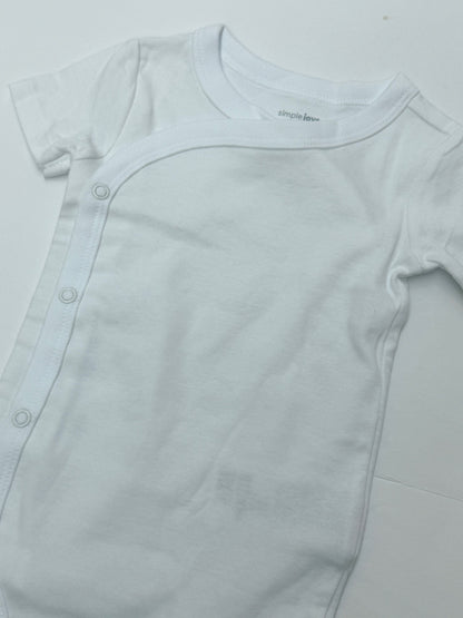 Simple Joys by Carter's White Bodysuit 3-6M