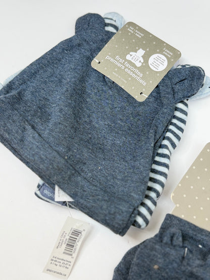 Baby Gap First Favorites Hat Mittens Set 3-6m