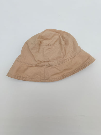 H&M Beige Cotton Bucket Hat 2-4M