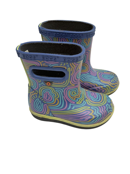Bogs Skipper II Cloud Rain Boot Girls Size 4
