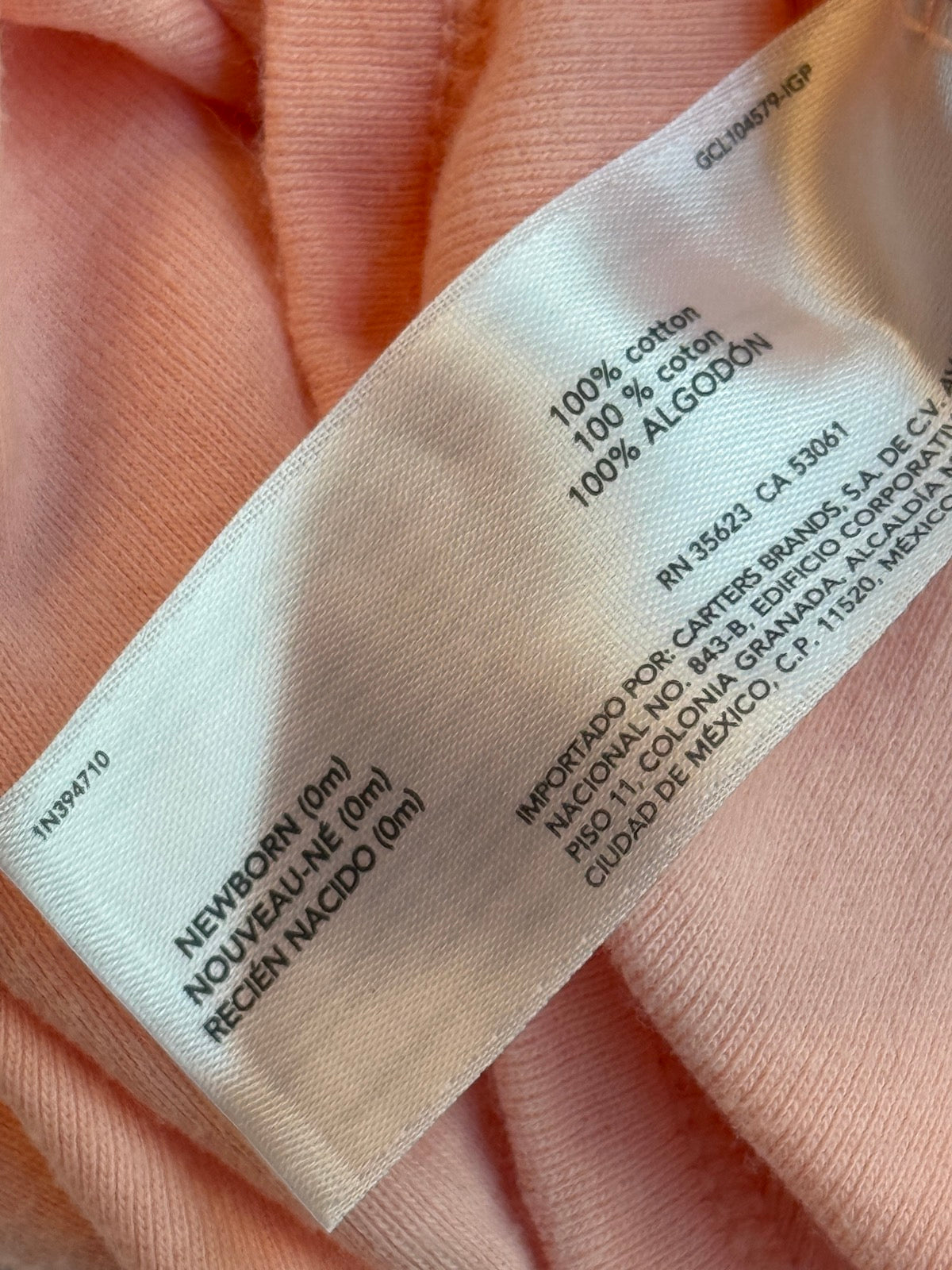 Child of Mine Carter's Pineapple Bodysuit Newborn