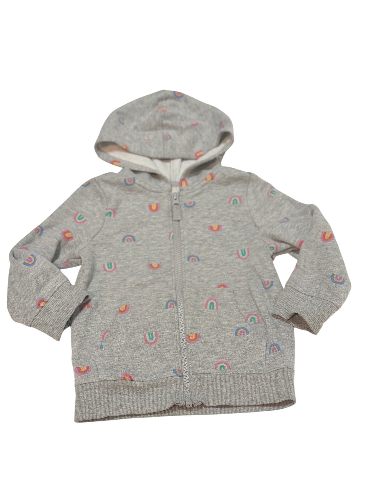 Cat & Jack Rainbow Zip Hoodie 2T