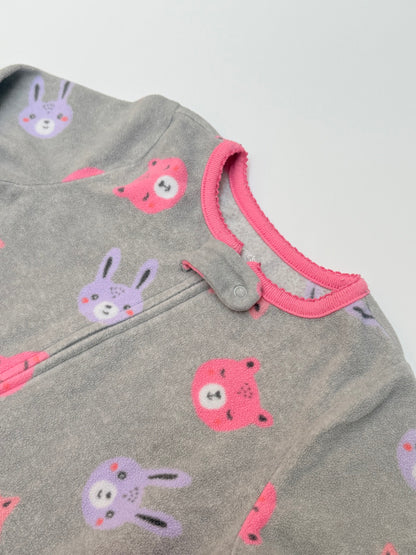 Carter's Animal Print Footed Sleeper 2T