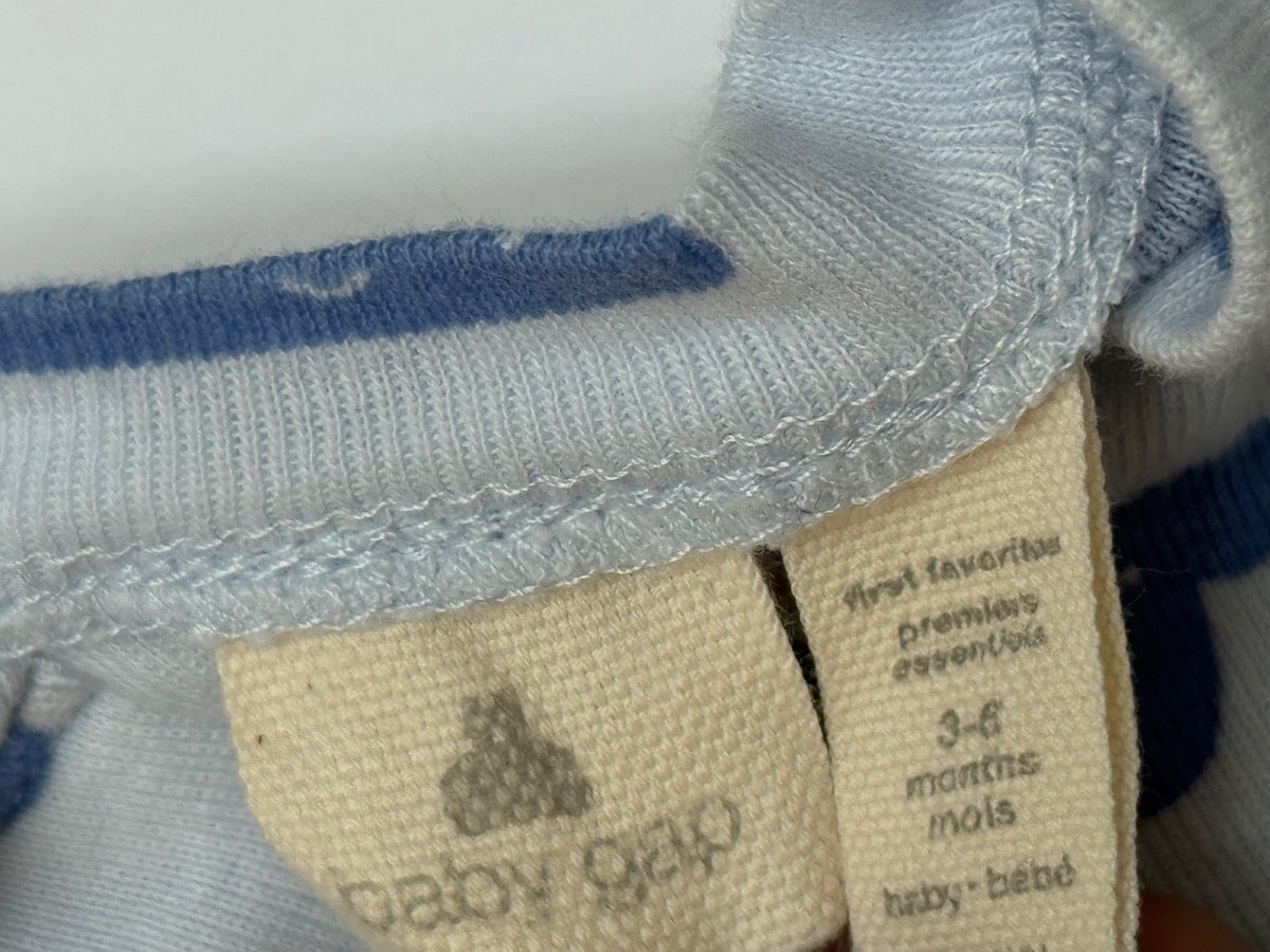 Baby Gap Cloud Print Sleeper 3-6M