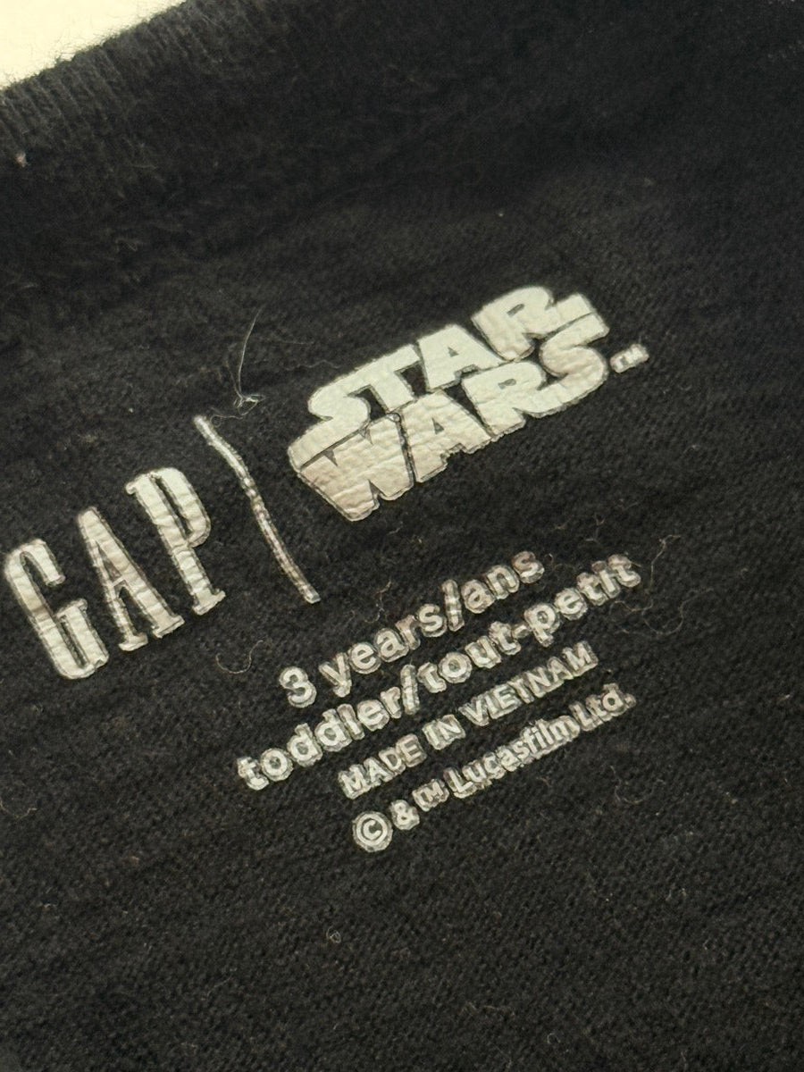 Gap Star Wars Yoda Long Sleeve Tee 3T