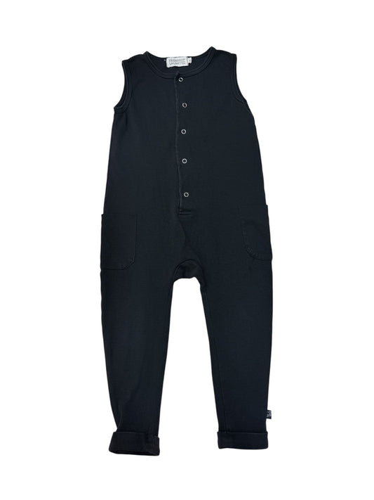 Dandi Wind Kids Black Baby Bodysuit 3/4Y