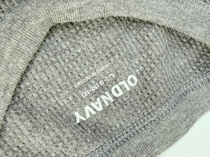 Old Navy Gray Thermal Long Sleeve Top L 10-12