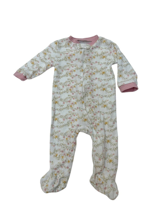 Kyle + Deena Floral Zip Sleeper 3-6M