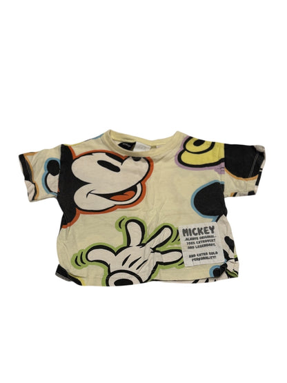 Zara x Disney Mickey Mouse T-Shirt 9-12m