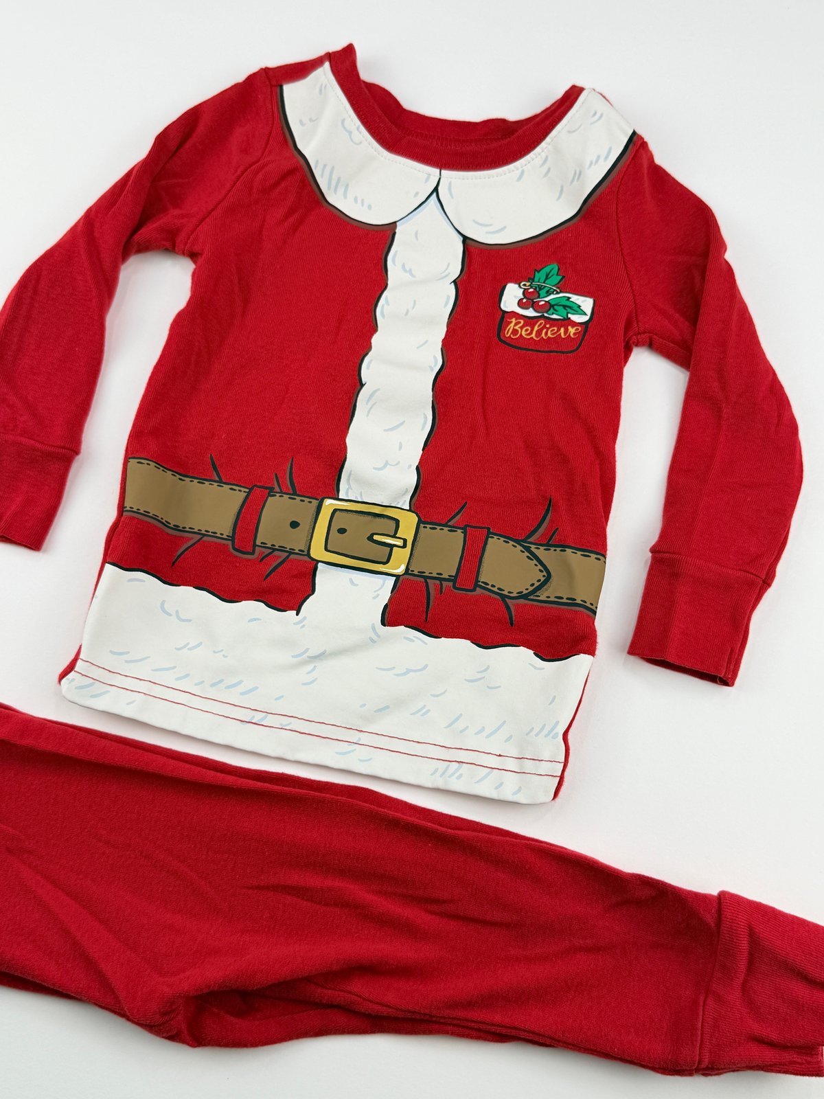Old Navy Santa Suit Pajamas 18-24M