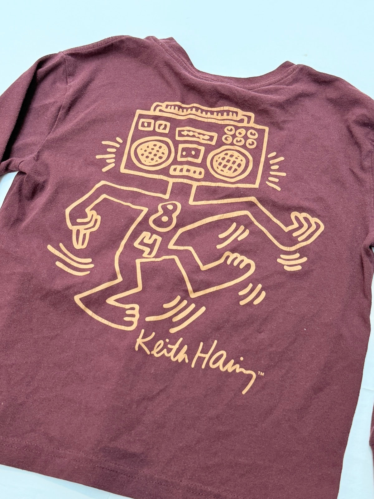 Gap Kids Keith Haring Long Sleeve T-Shirt 6-7
