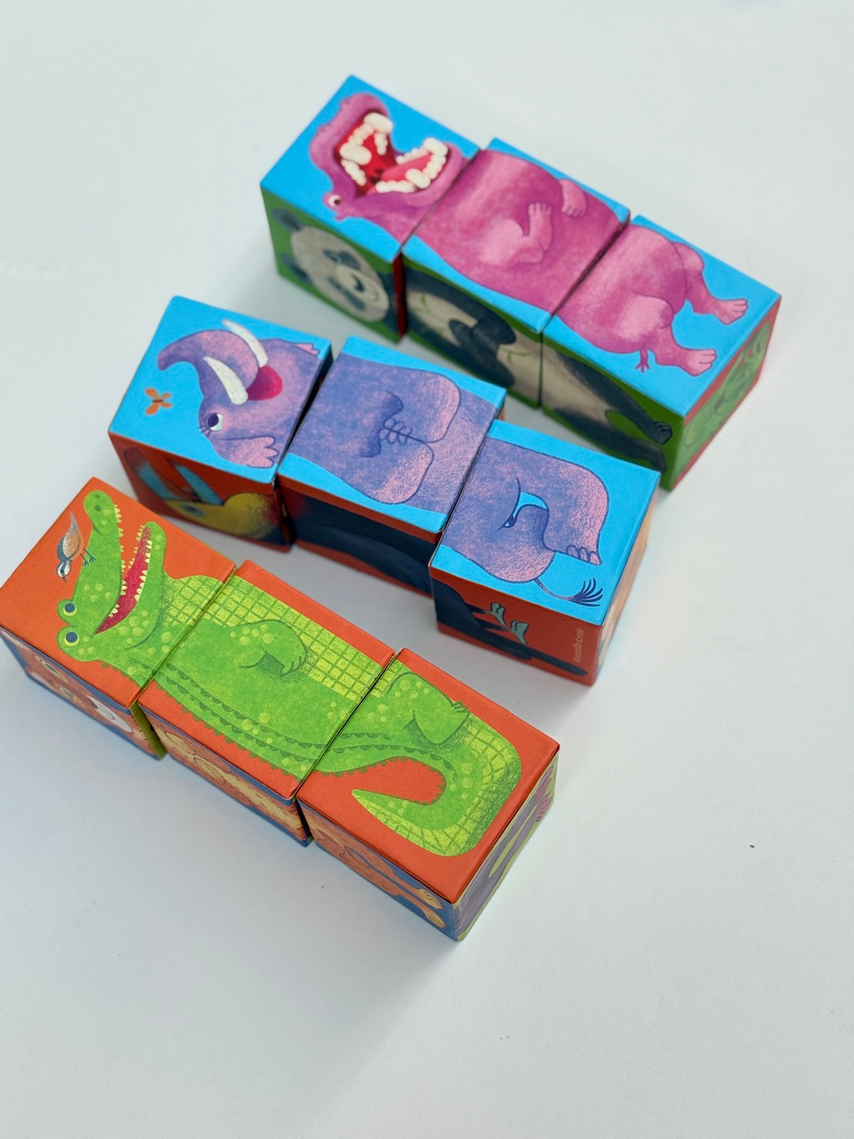Crocodile Creek Animal Mix & Match Blocks