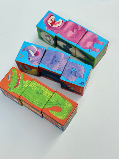Crocodile Creek Animal Mix & Match Blocks
