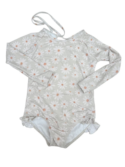 Current Tyed Daisy One-Piece Swimsuit Girls 4T