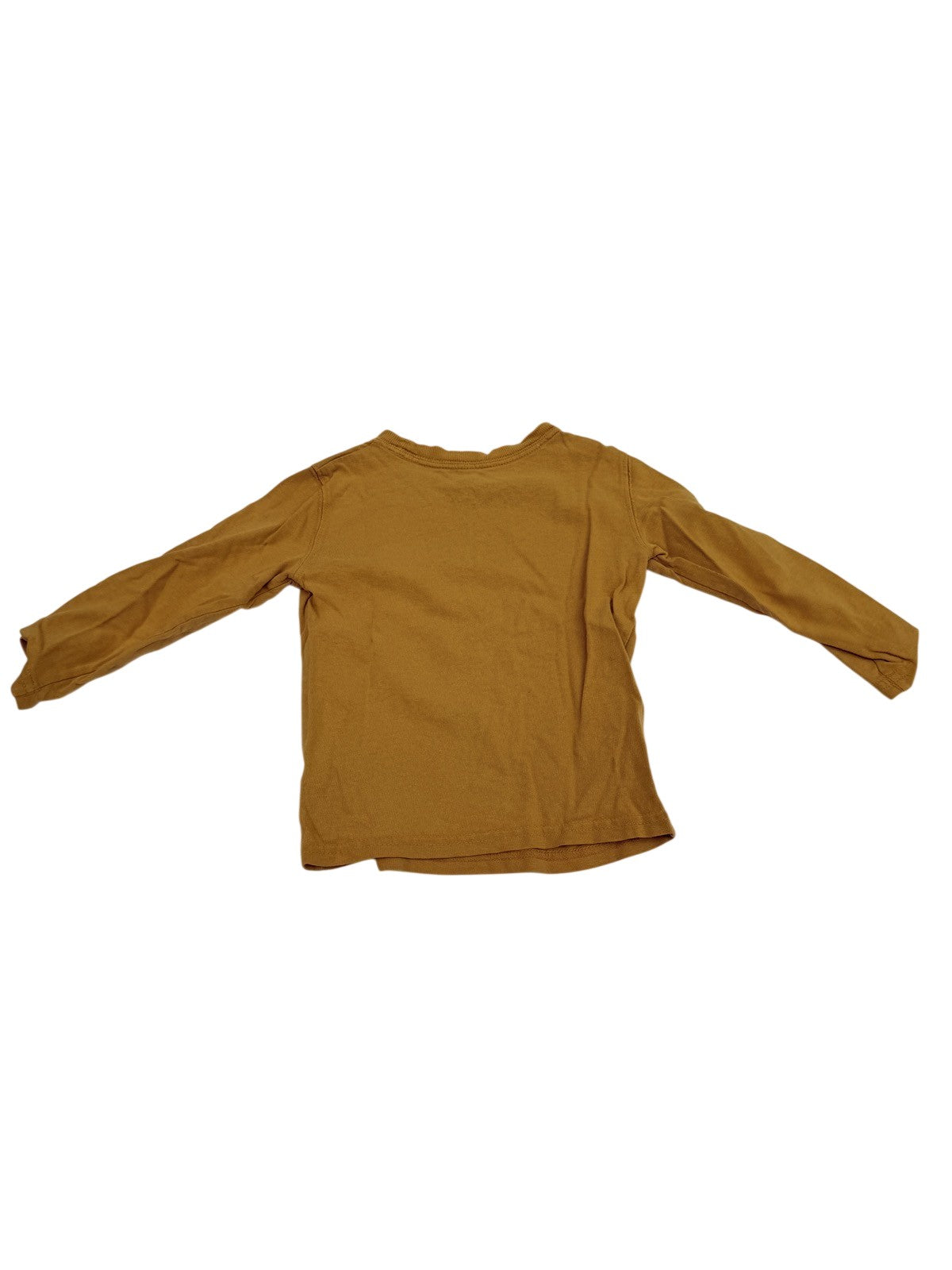 Baby Gap Mustard Air Show Long Sleeve T-Shirt 2T