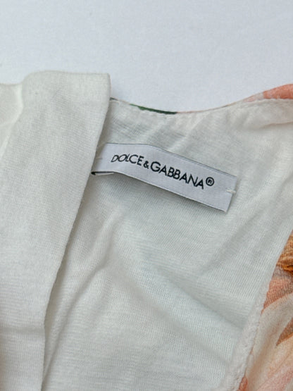 Dolce & Gabbana Floral Sleeveless Dress Size 4
