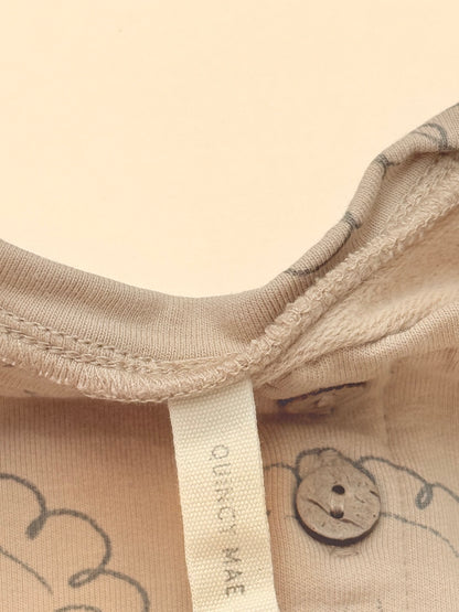 Quincy Mae Lion Print Romper 3-6m