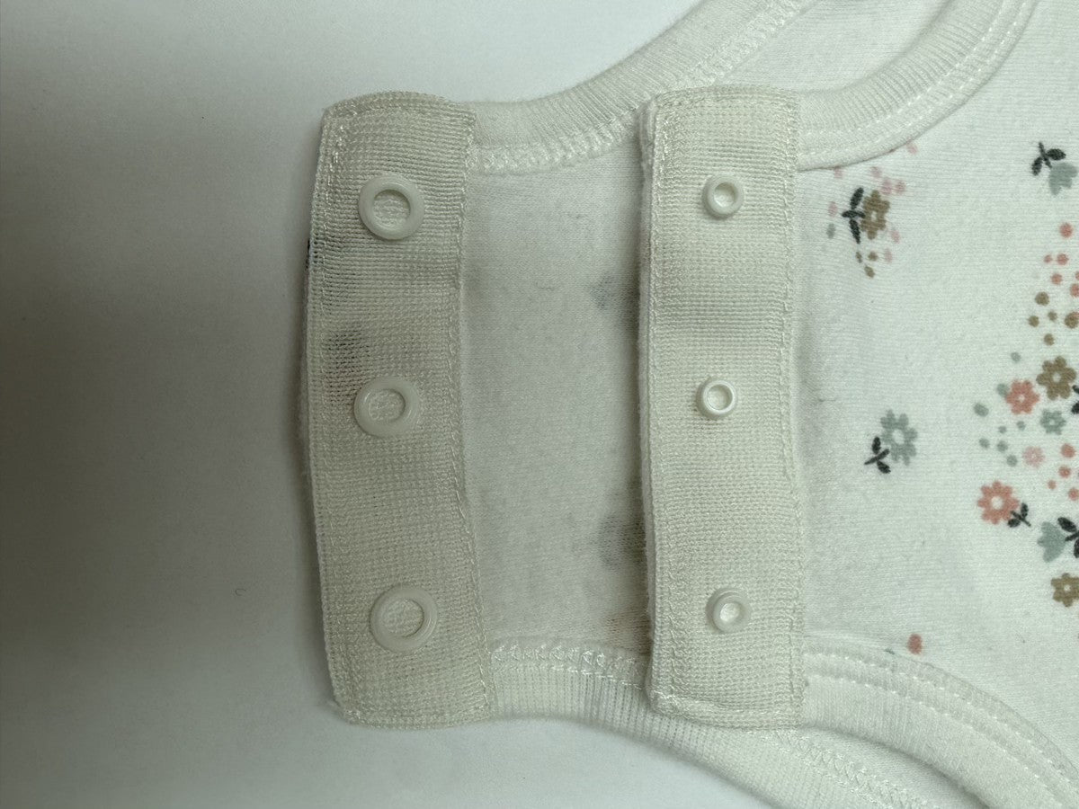 Huggies Love & Hugs Floral Bodysuit Newborn