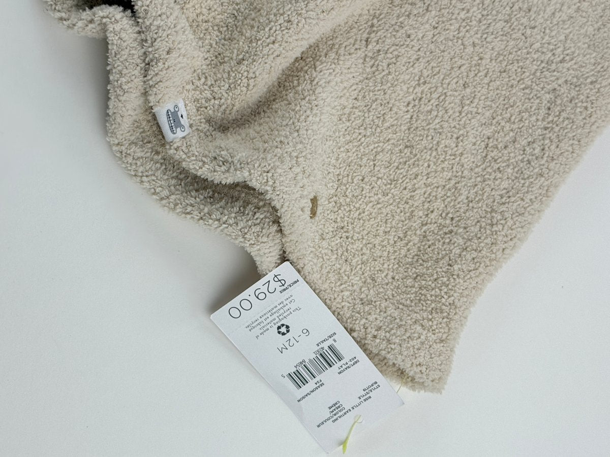 NWT - Rise Little Earthling Hooded Jacket 6-12M