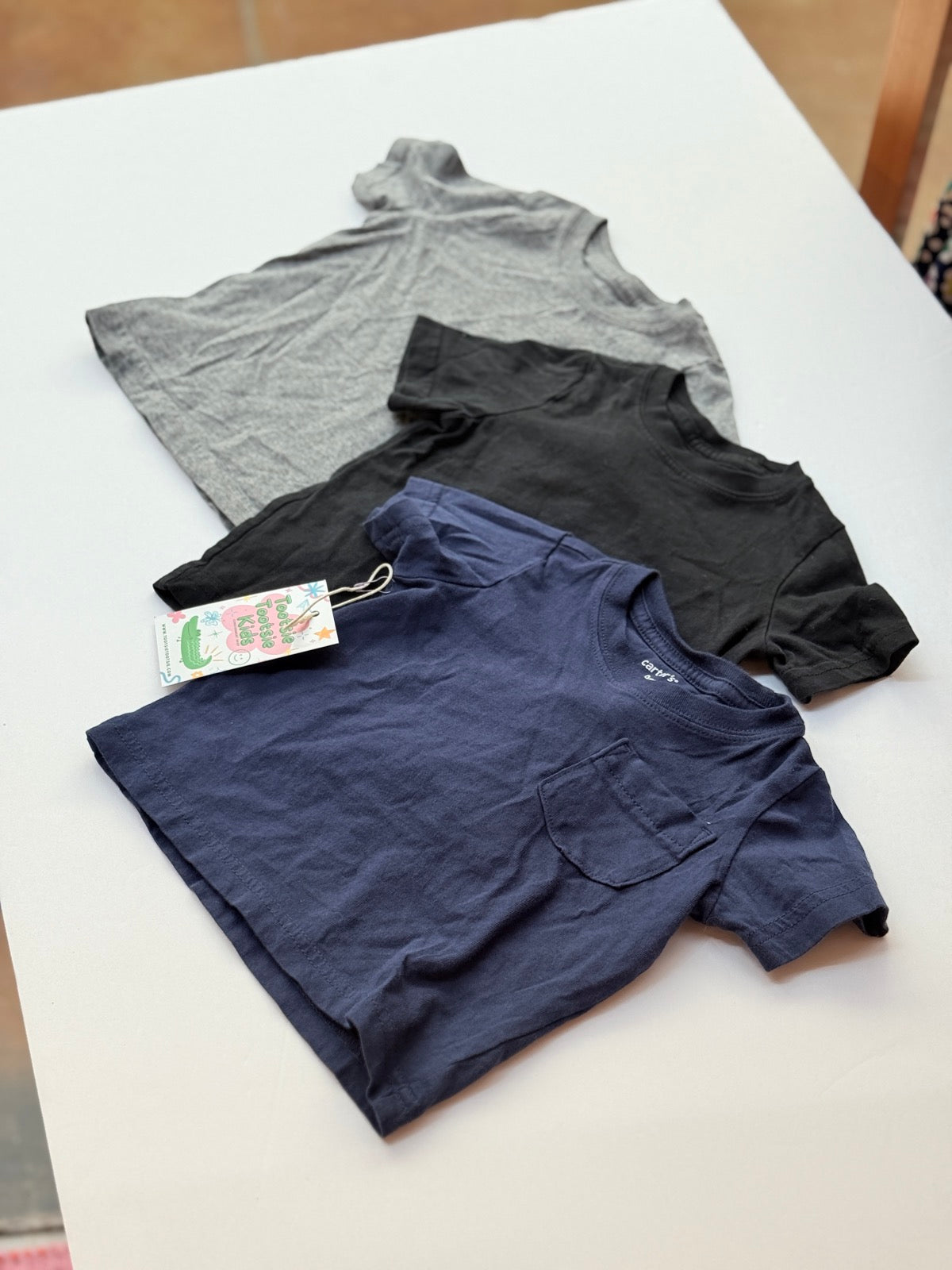 Carter's 3-Pack Plain T-Shirt Set 9m