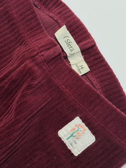 Sfera Burgundy Ribbed Corduroy Pants 5-6Y