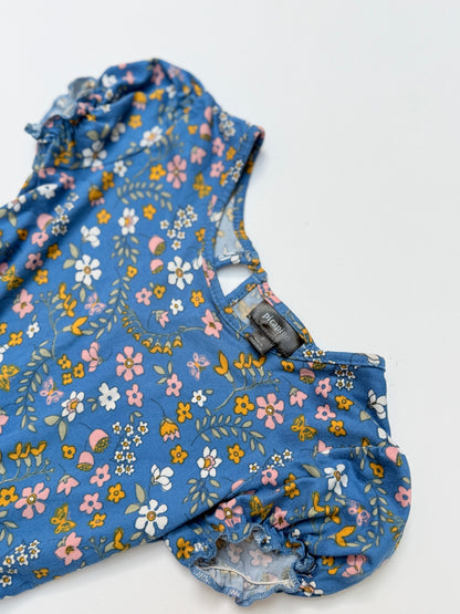 Picapino Floral Romper Size 4