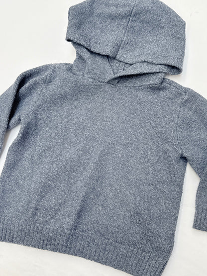 Old Navy Gray Hooded Sweater 12-18M