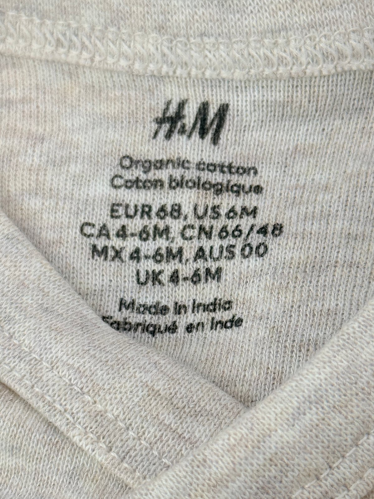 H&M Wrap Bodysuit 3-Pack Size 4-6M