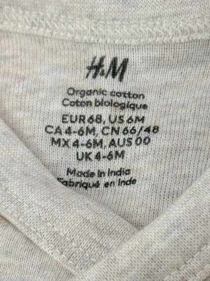 H&M Wrap Bodysuit 3-Pack Size 4-6M