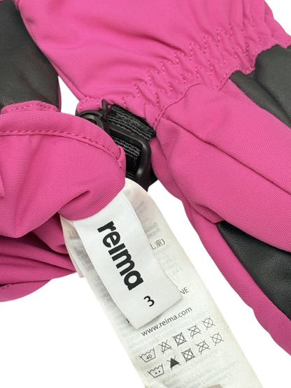 Reima Pink Winter Gloves Size 2-4Y