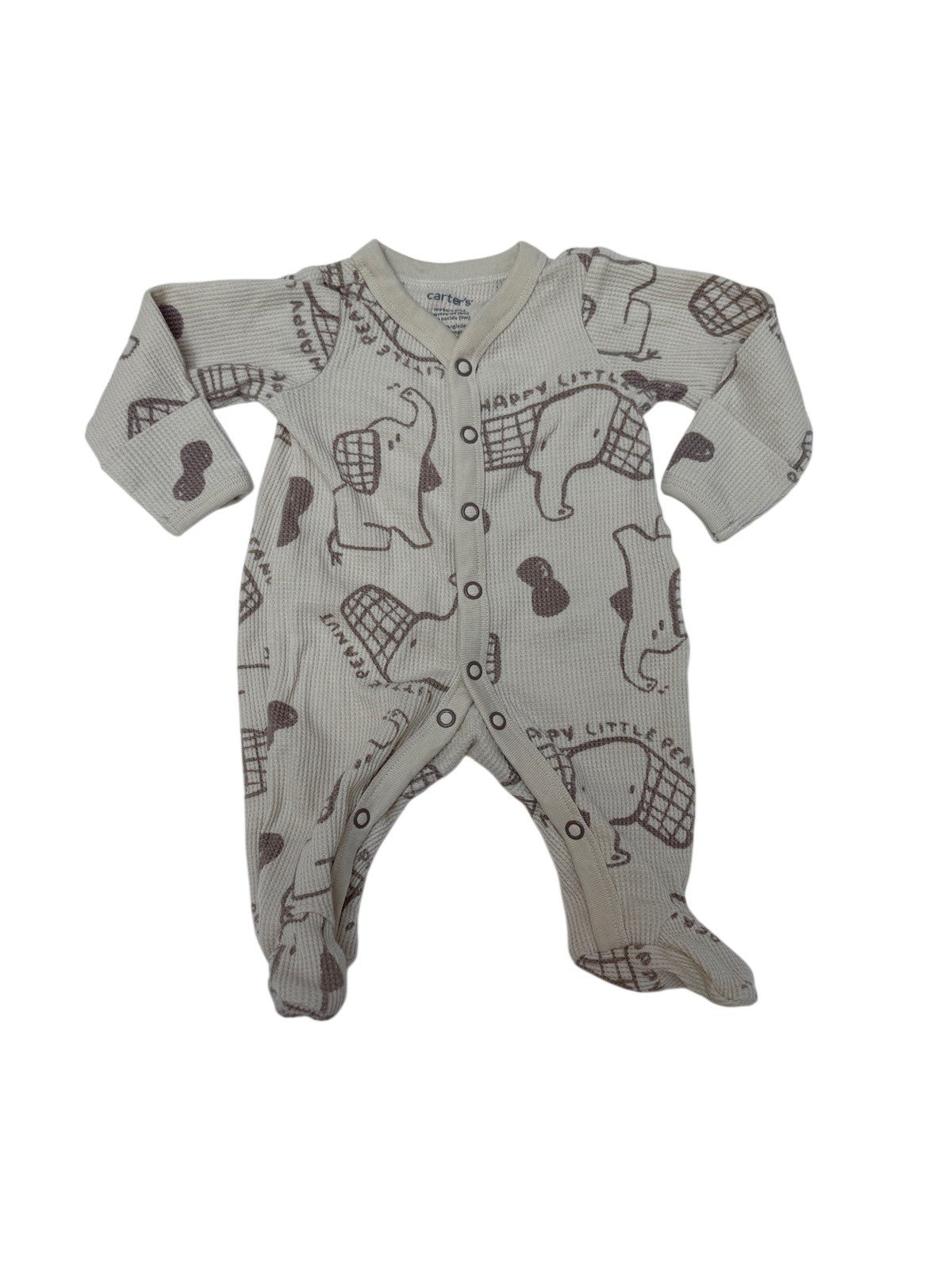 Carter's Happy Little Peanut Footed Sleeper Newborn