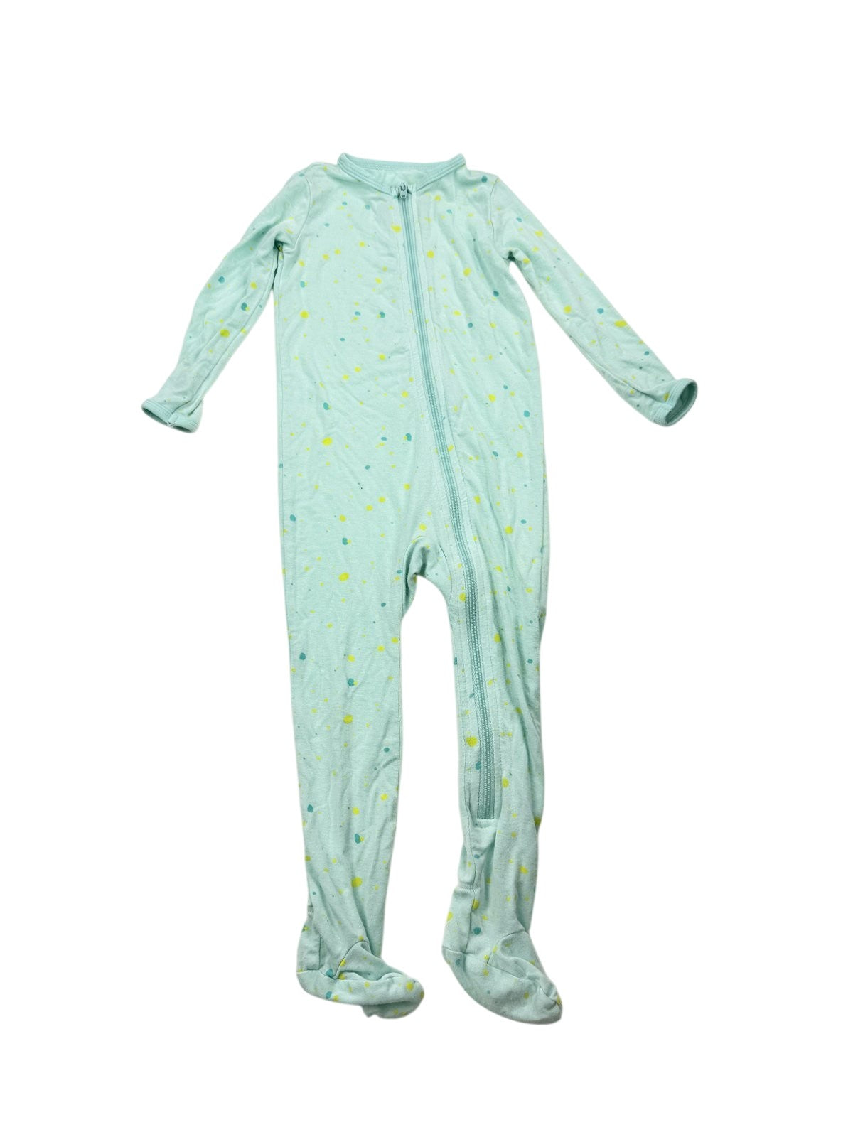 Rockets of Awesome Bamboo Mint Splatter Sleeper 6-12M