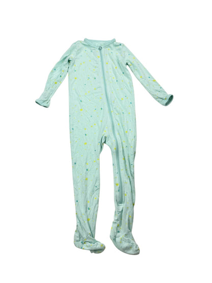 Rockets of Awesome Bamboo Mint Splatter Sleeper 6-12M
