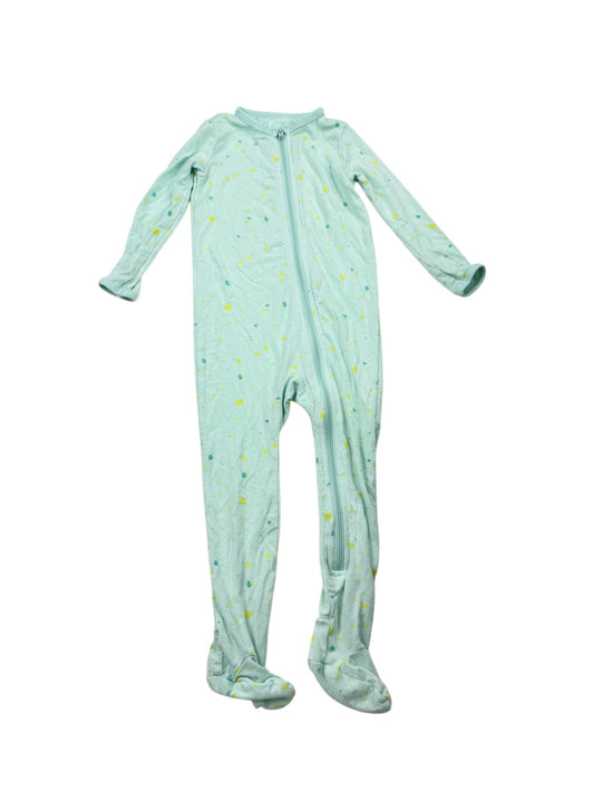 Rockets of Awesome Bamboo Mint Splatter Sleeper 6-12M