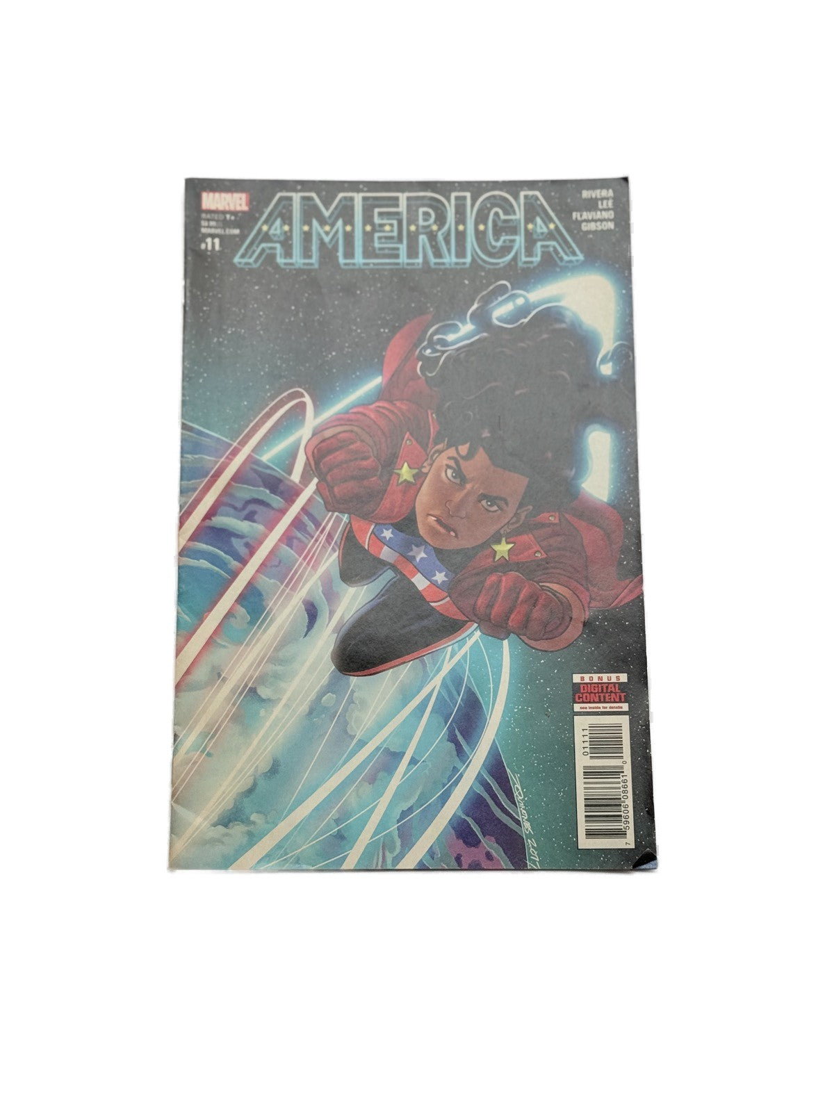 America #11 Marvel Comic Rivera Lee