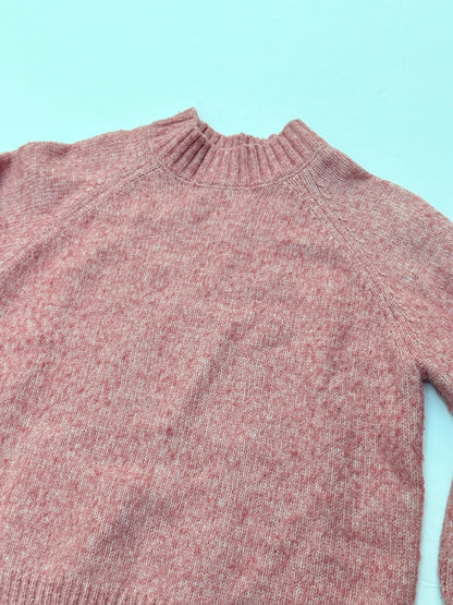 Zara Pink Knit Sweater Size 9-10