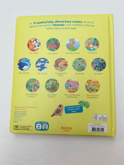 I Love Animals Seek-and-Find Book