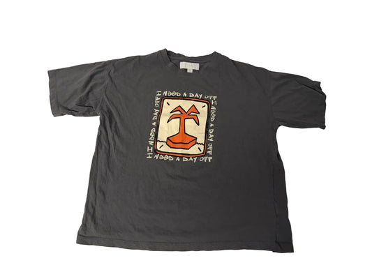 T-Shirt Zara Gray I Need A Day Off 13-14Y